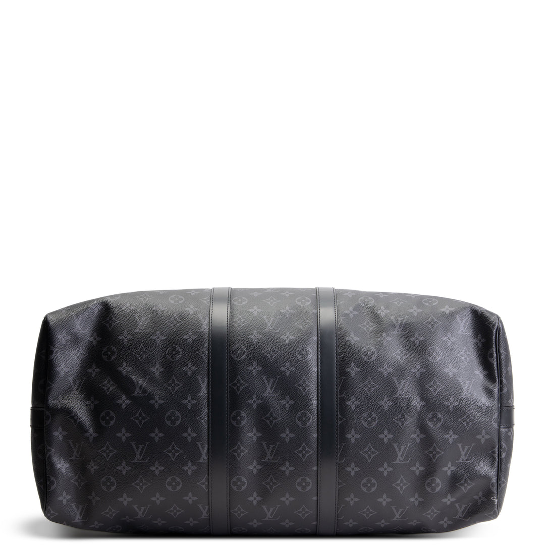 LOUIS VUITTON Monogram Eclipse Keepall 55