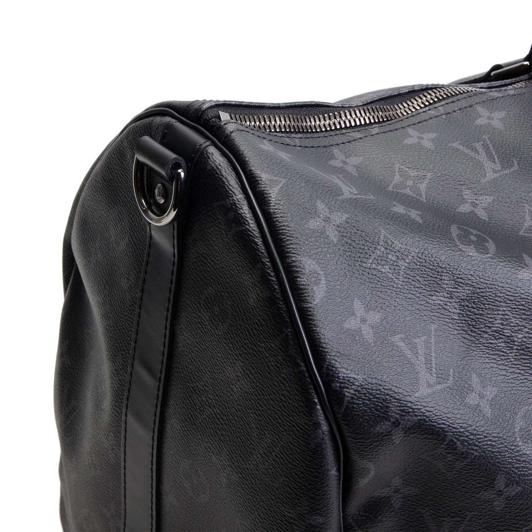 LOUIS VUITTON Monogram Eclipse Keepall 55