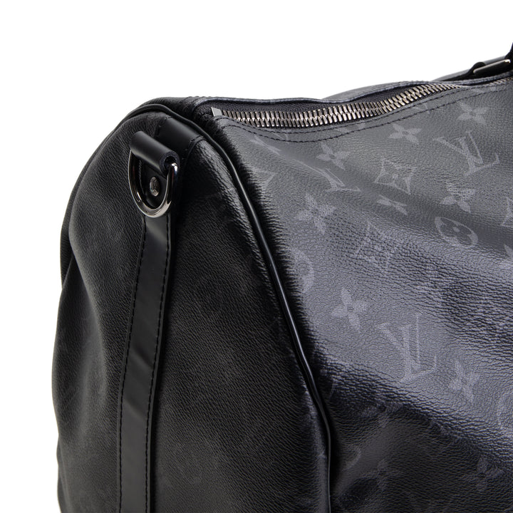 LOUIS VUITTON Monogram Eclipse Keepall 55