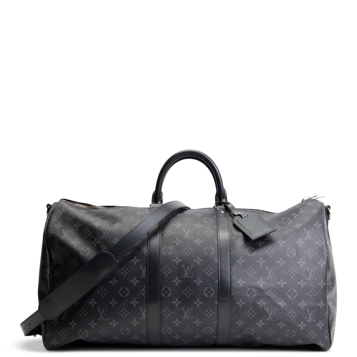 LOUIS VUITTON Monogram Eclipse Keepall 55