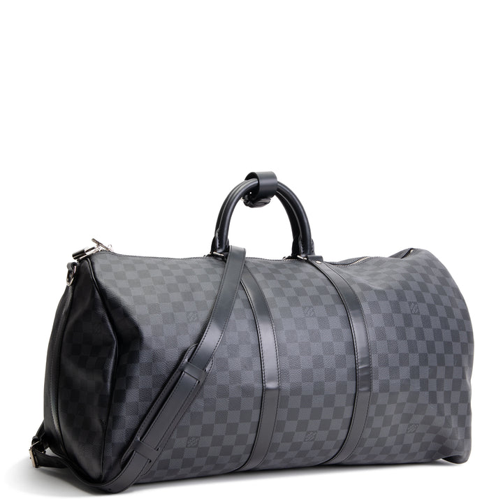 LOUIS VUITTON Danier Graphite Keepall 55