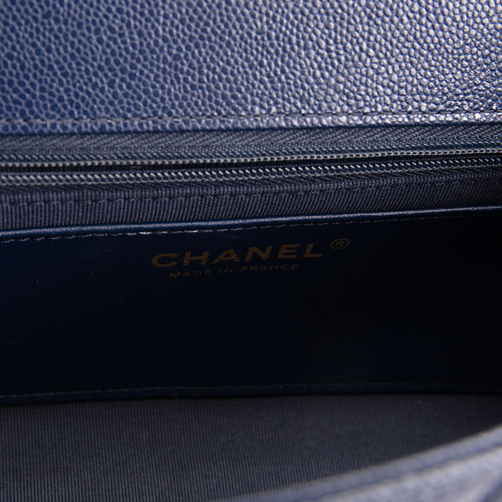CHANEL Caviar Single Flap