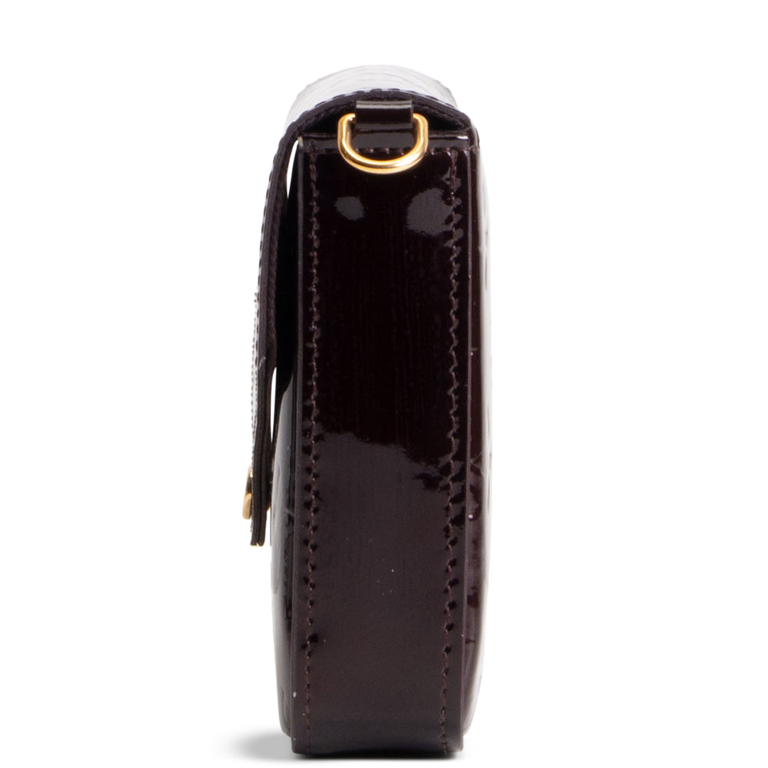 LOUIS VUITTON Felicie Pochette Monogram Vernis Patent Leather
