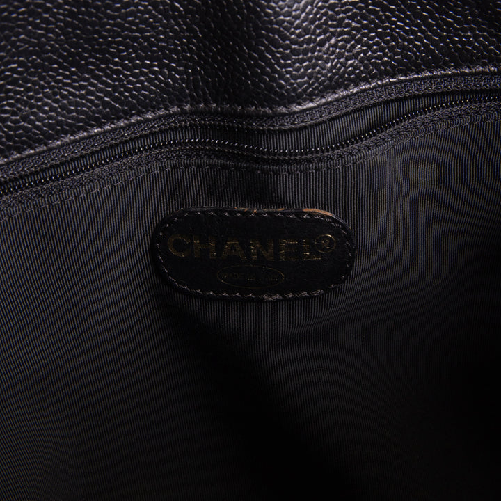 CHANEL Vintage Timeless Zip Tote Bag