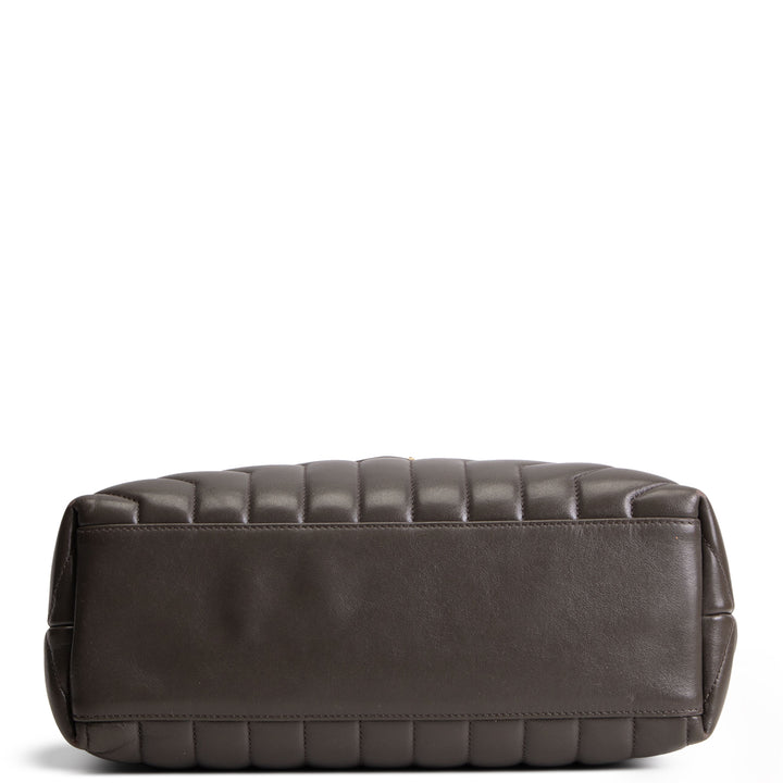 SAINT LAURENT Medium Loulou Shoulder Bag - Green