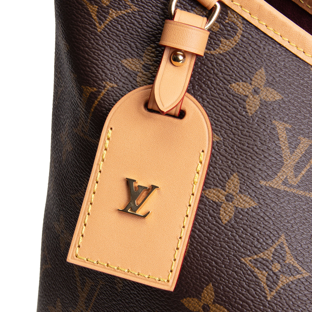 LOUIS VUITTON Monogram Carryall MM w/ Pouch