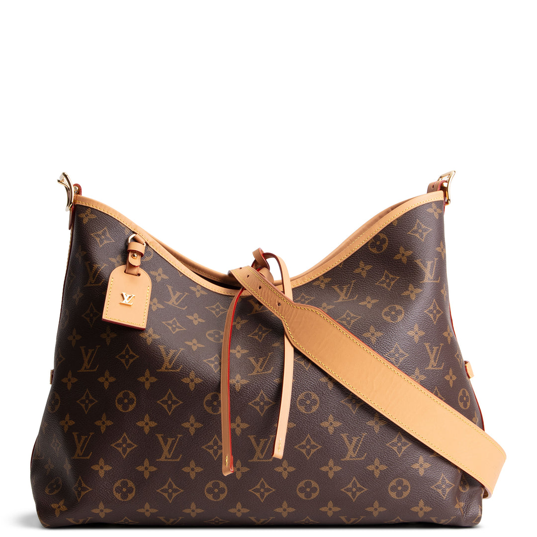 LOUIS VUITTON Monogram Carryall MM w/ Pouch