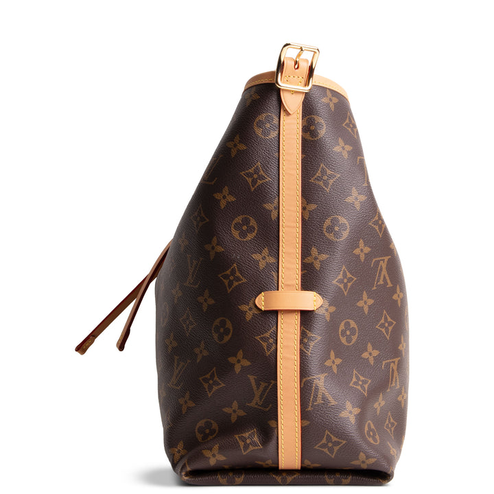 LOUIS VUITTON Monogram Carryall MM w/ Pouch