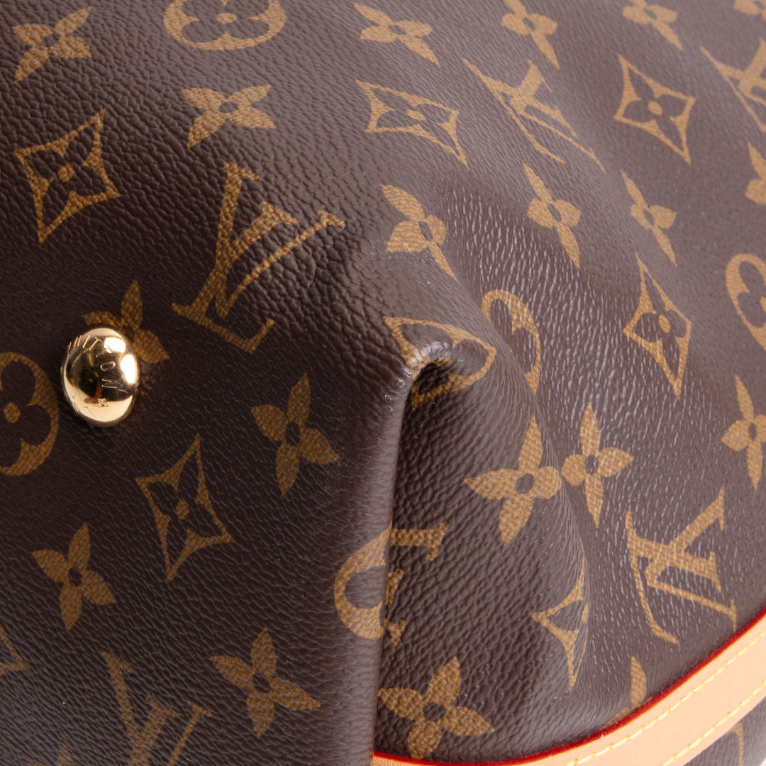 LOUIS VUITTON Monogram Carryall MM w/ Pouch