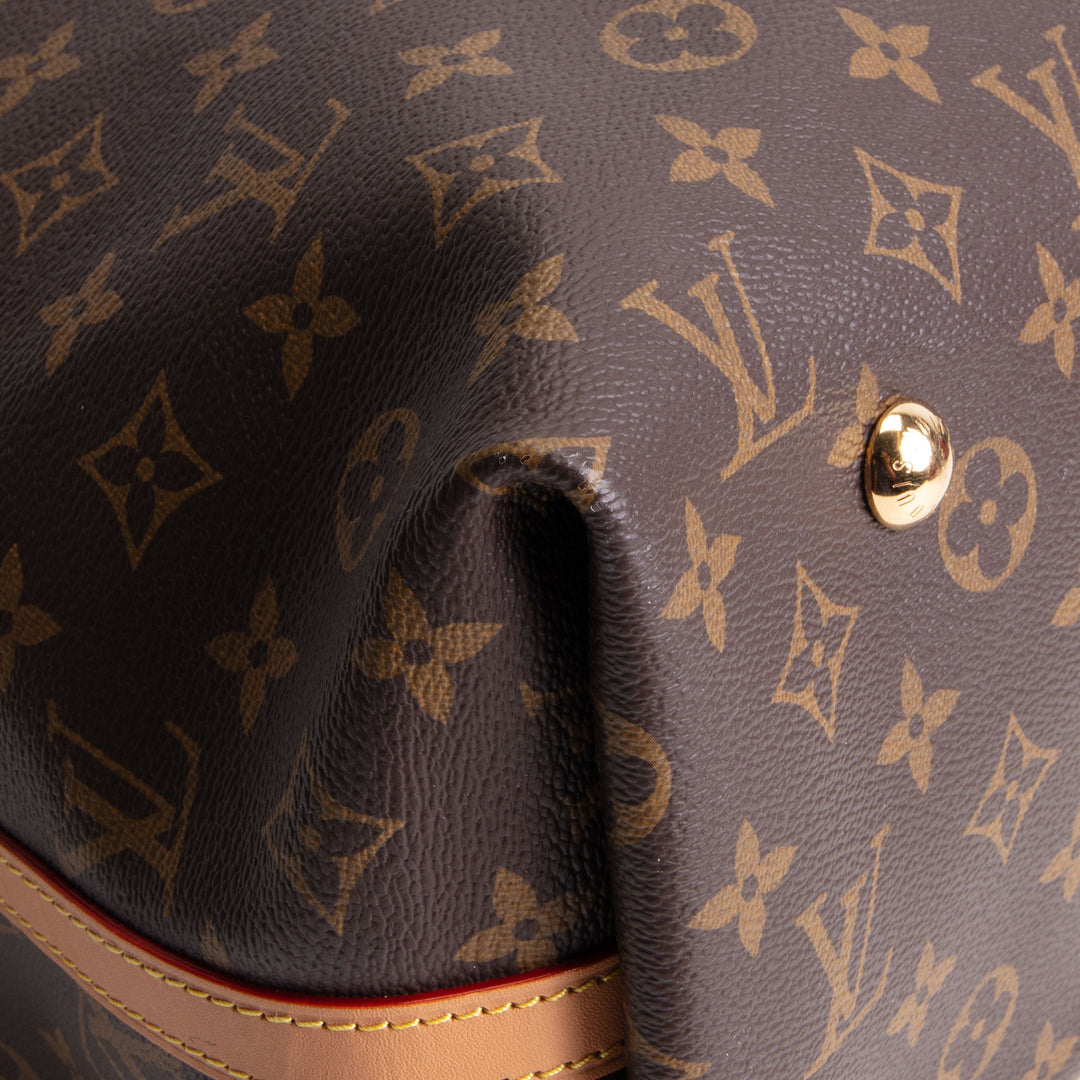 LOUIS VUITTON Monogram Carryall MM w/ Pouch