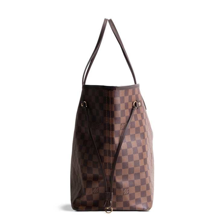 LOUIS VUITTON Damier Ebene Neverfull GM w/ Pouch
