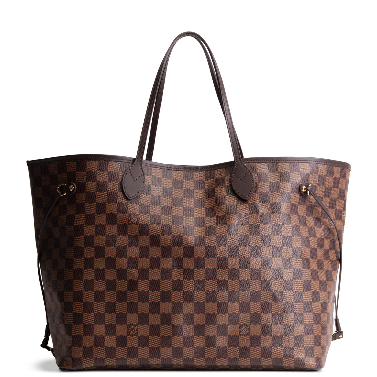 LOUIS VUITTON Damier Ebene Neverfull GM w/ Pouch