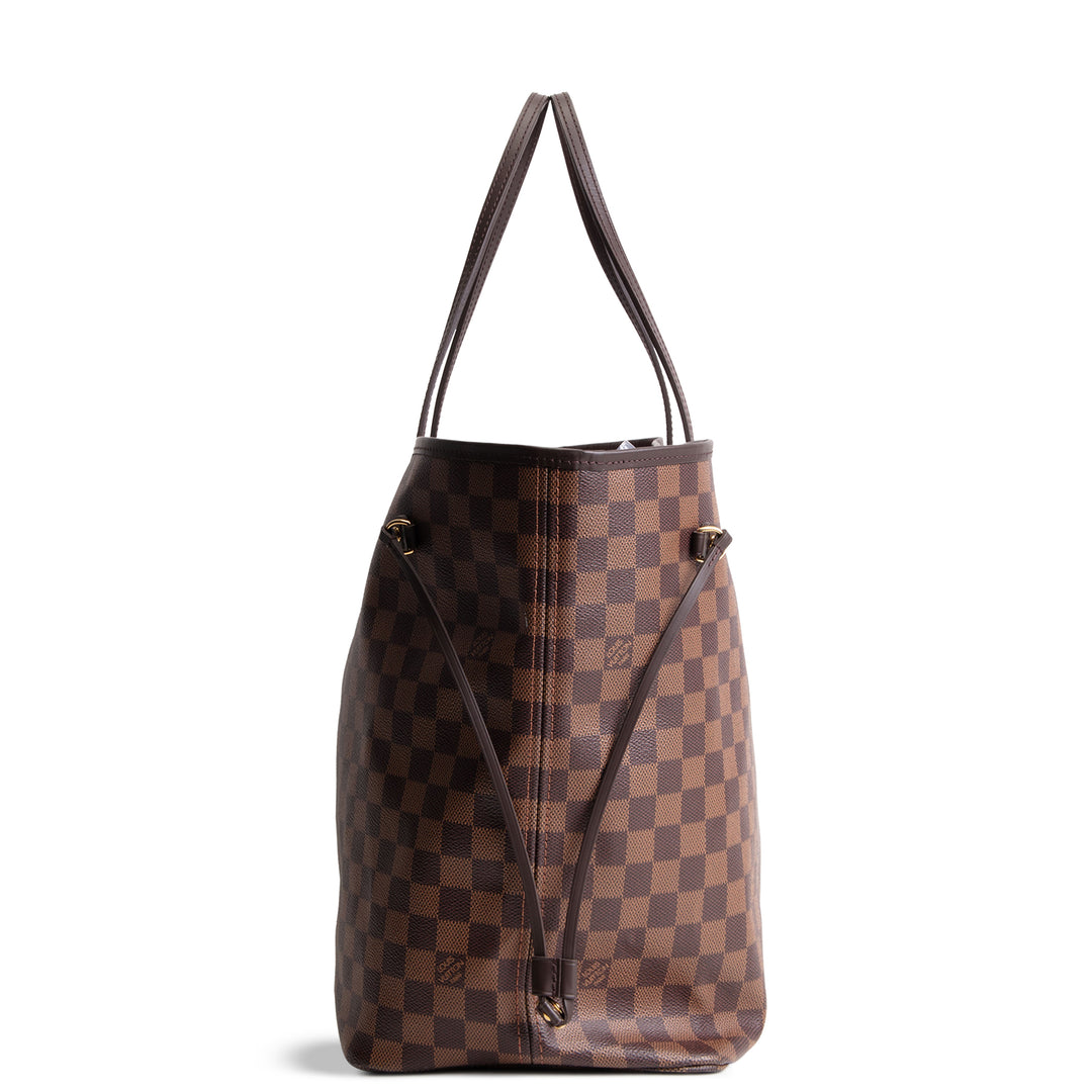 LOUIS VUITTON Damier Ebene Neverfull GM w/ Pouch