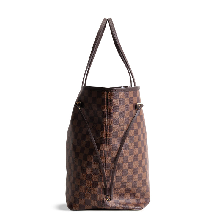 LOUIS VUITTON Damier Ebene Neverfull GM w/ Pouch