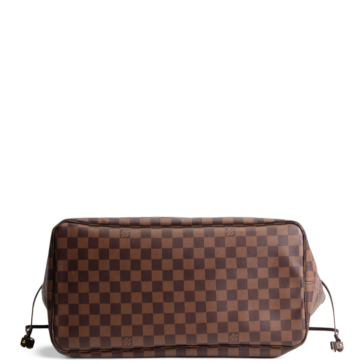 LOUIS VUITTON Damier Ebene Neverfull GM w/ Pouch