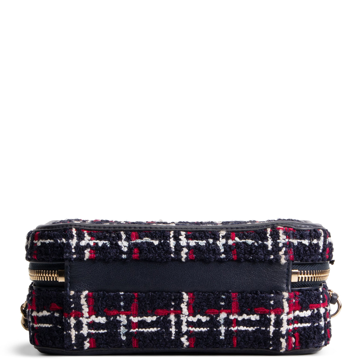 CHANEL Tweed Filigree Vanity - Navy