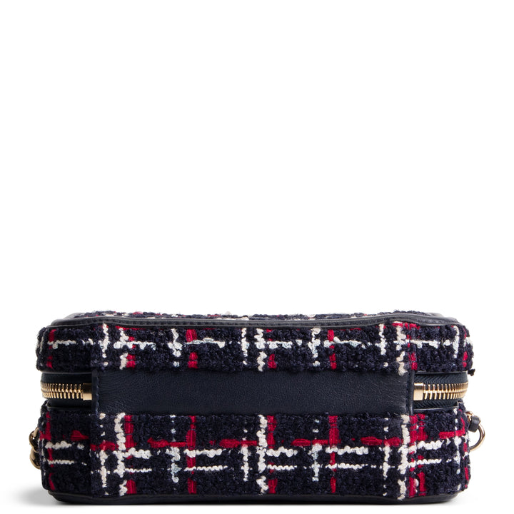 CHANEL Tweed Filigree Vanity - Navy