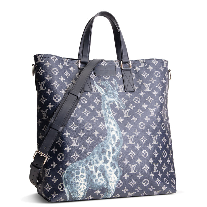 LOUIS VUITTON Savane Monogram Chapman Atlas Tote