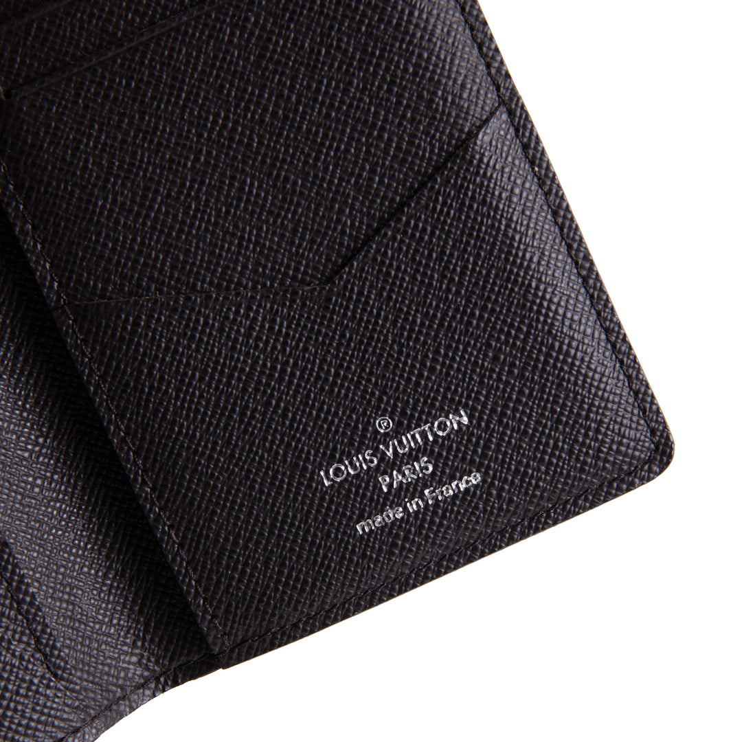 LOUIS VUITTON Chapman Brothers Pocket Organizer - Damier Ebene OUTLET FINAL SALE