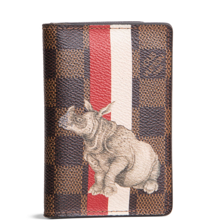 LOUIS VUITTON Chapman Brothers Pocket Organizer - Damier Ebene OUTLET FINAL SALE