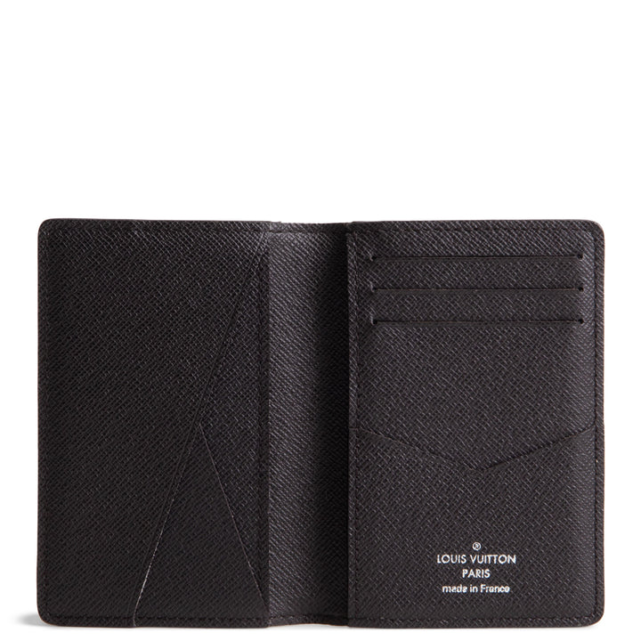 LOUIS VUITTON Chapman Brothers Pocket Organizer - Damier Ebene OUTLET FINAL SALE