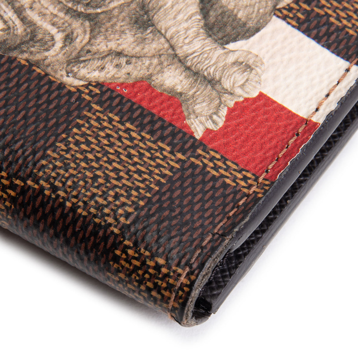 LOUIS VUITTON Chapman Brothers Pocket Organizer - Damier Ebene OUTLET FINAL SALE