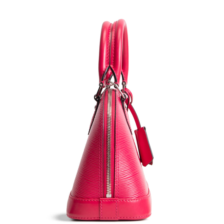 LOUIS VUITTON Alma BB Epi Pink