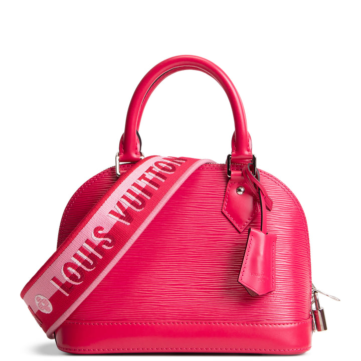LOUIS VUITTON Alma BB Epi Pink