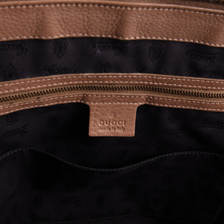 GUCCI 1973 Top Handle Suede Bag OUTLET FINAL SALE