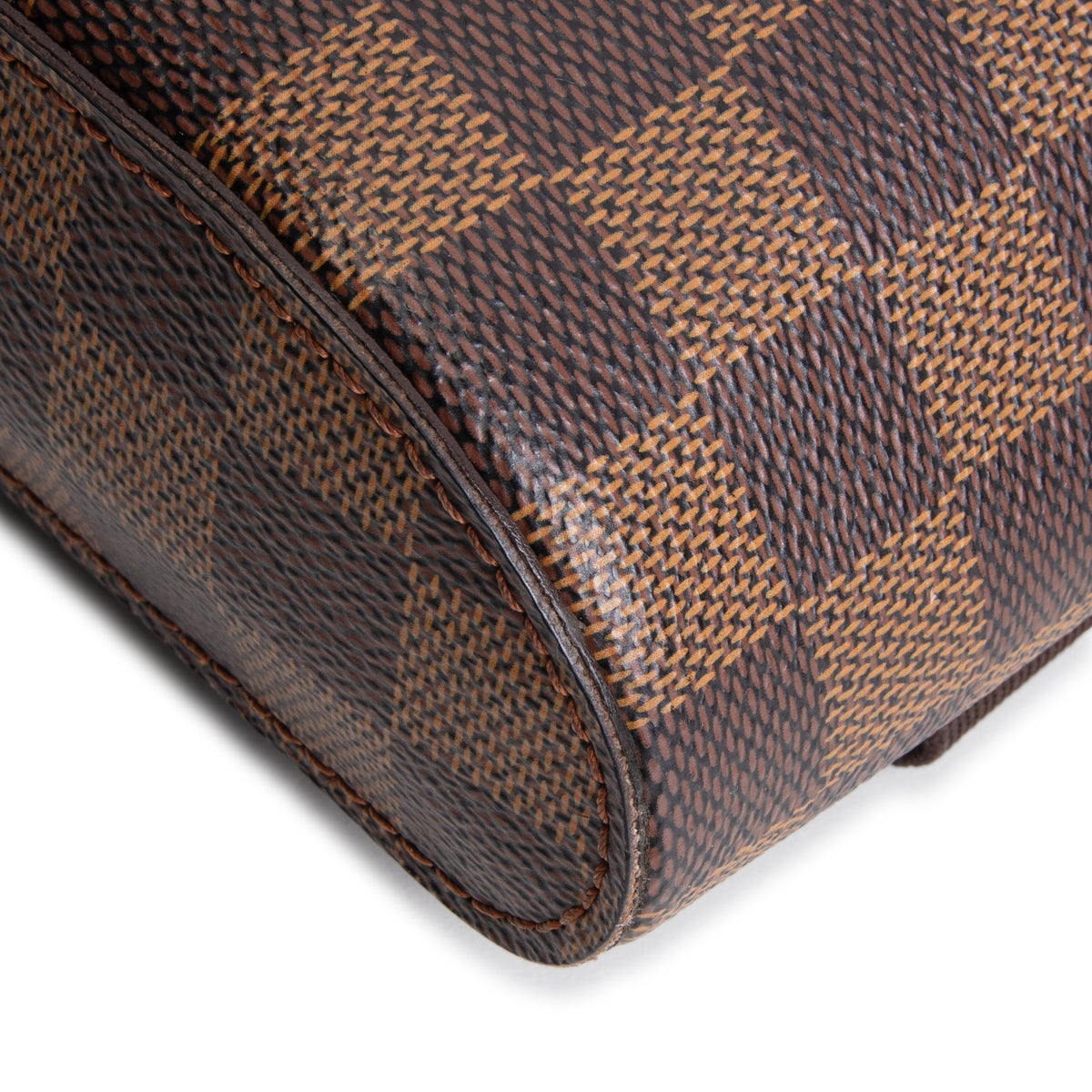 LOUIS VUITTON Vintage Damier Ebene Geronimos Sling Bag