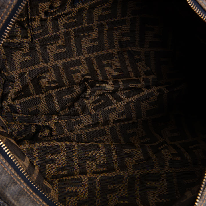 FENDI Denim Spy Bag - Dark Wash Navy Blue