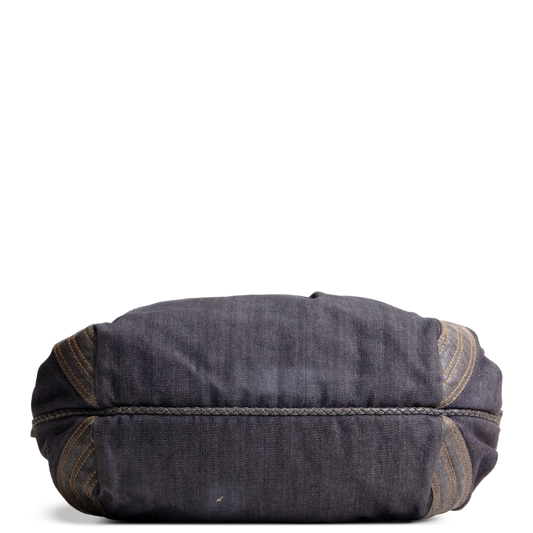 FENDI Denim Spy Bag - Dark Wash Navy Blue