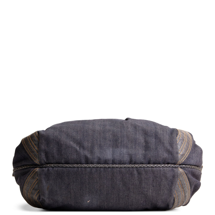 FENDI Denim Spy Bag - Dark Wash Navy Blue