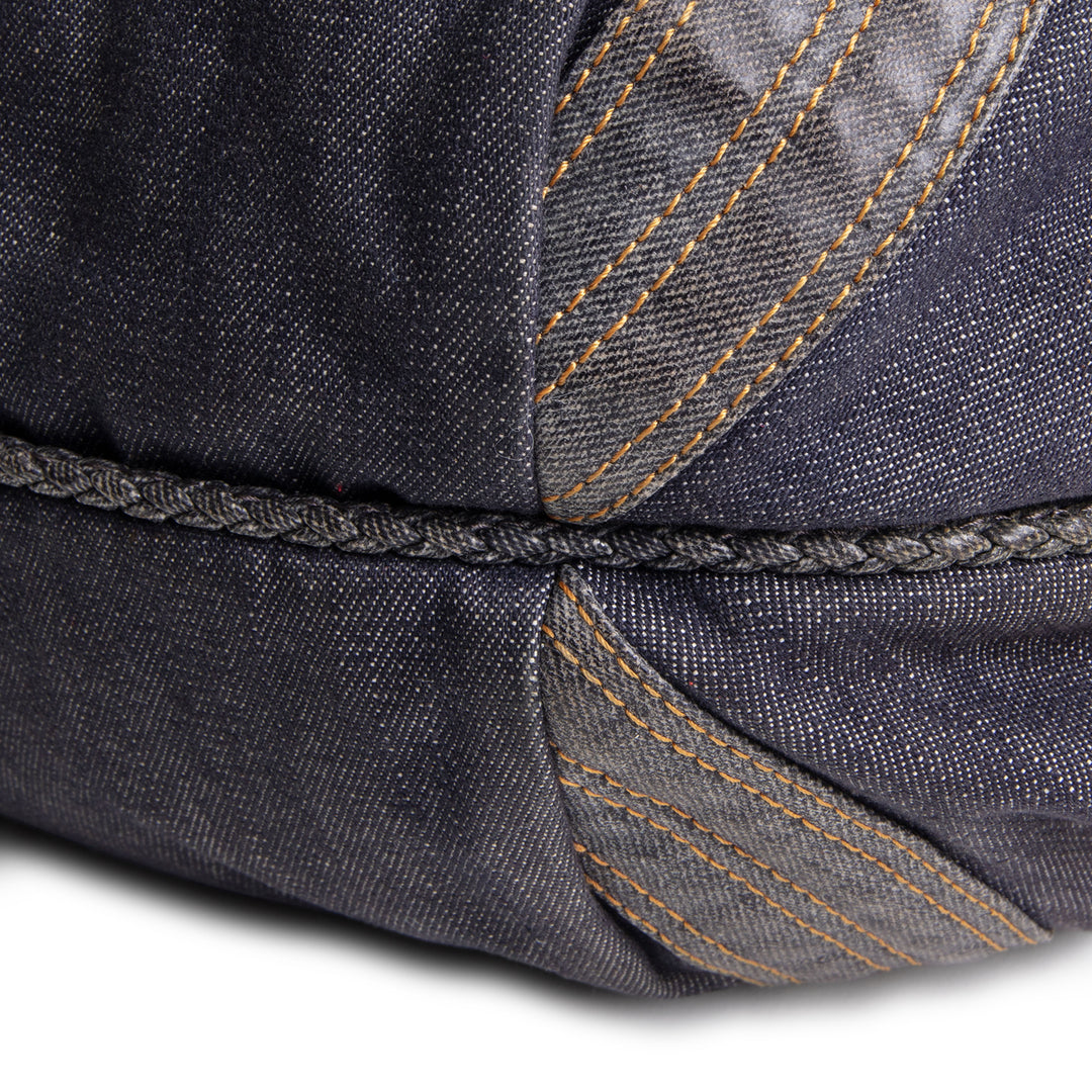 FENDI Denim Spy Bag - Dark Wash Navy Blue