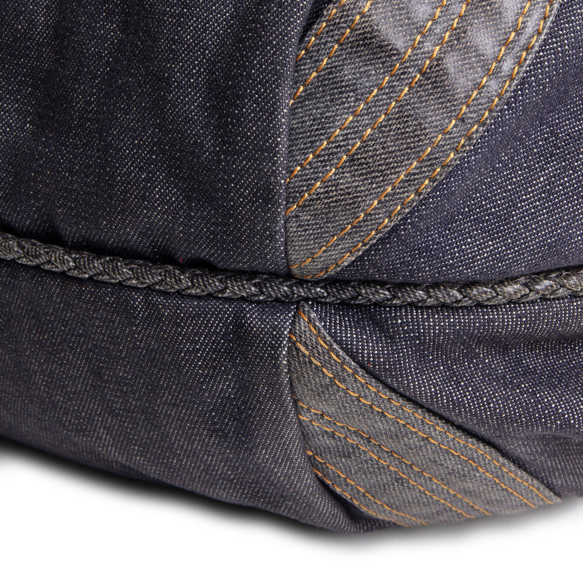 FENDI Denim Spy Bag - Dark Wash Navy Blue