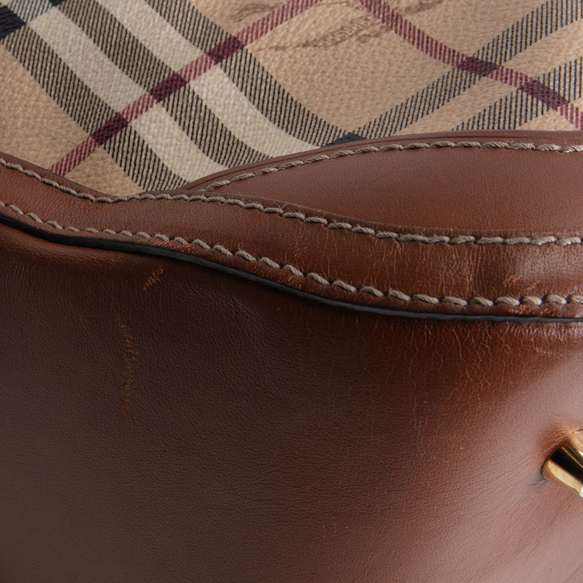 BURBERRY Haymarket Orchard Bag - Medium OUTLET FINAL SALE