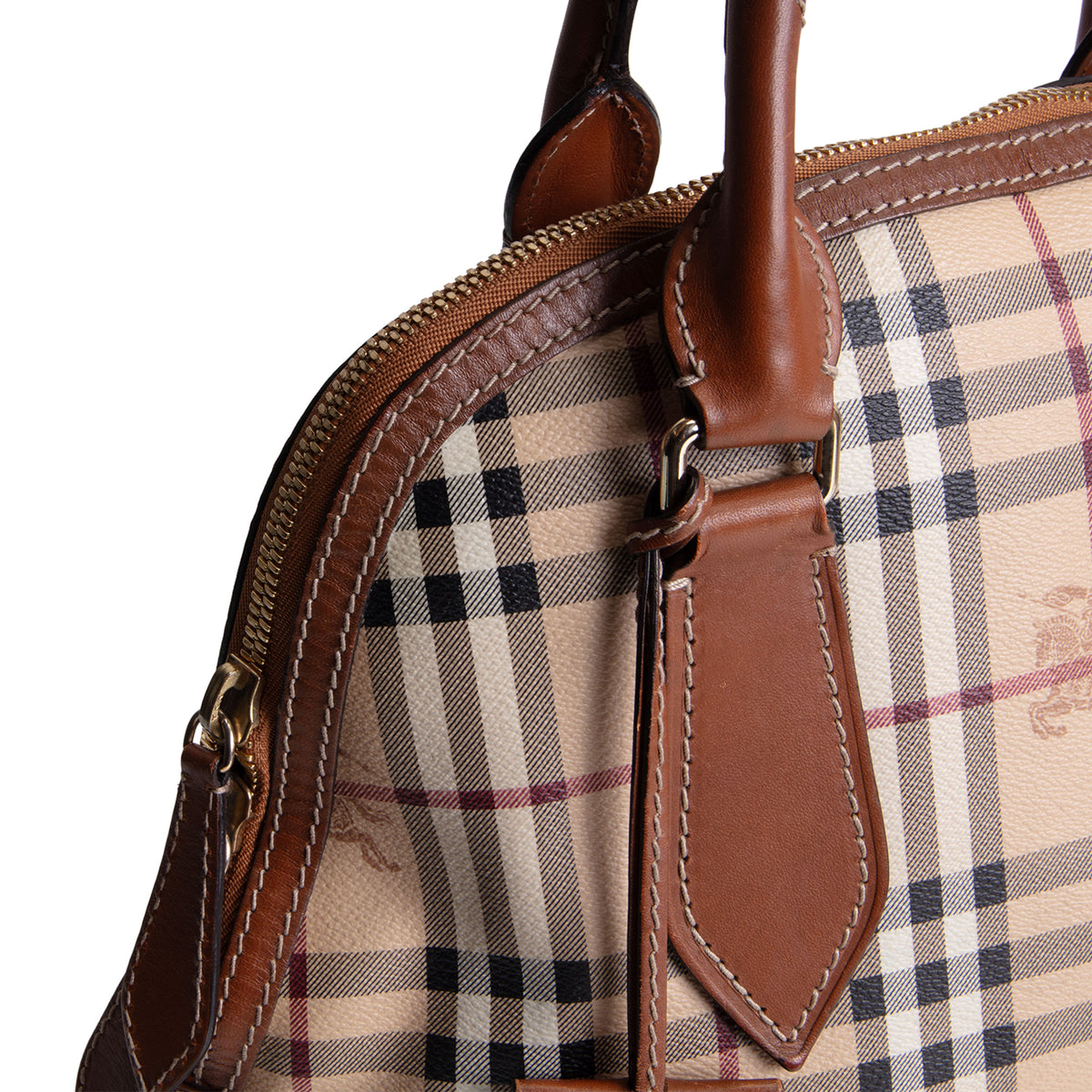 BURBERRY Haymarket Orchard Bag - Medium OUTLET FINAL SALE
