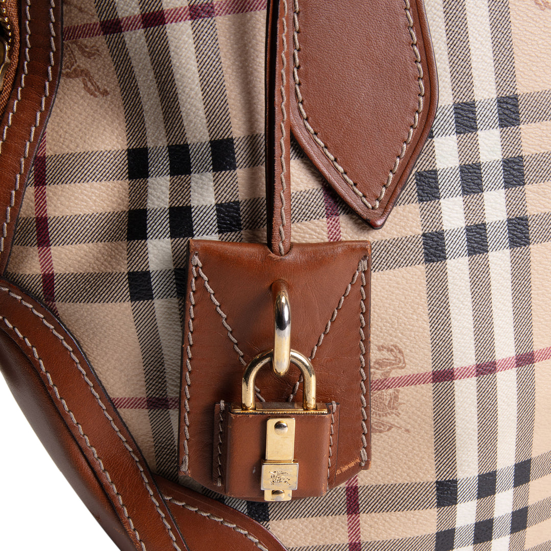 BURBERRY Haymarket Orchard Bag - Medium OUTLET FINAL SALE