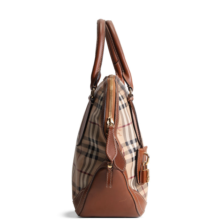BURBERRY Haymarket Orchard Bag - Medium OUTLET FINAL SALE