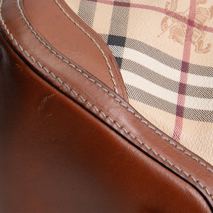 BURBERRY Haymarket Orchard Bag - Medium OUTLET FINAL SALE