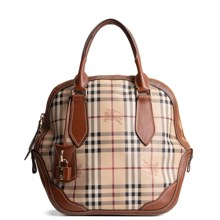 BURBERRY Haymarket Orchard Bag - Medium OUTLET FINAL SALE