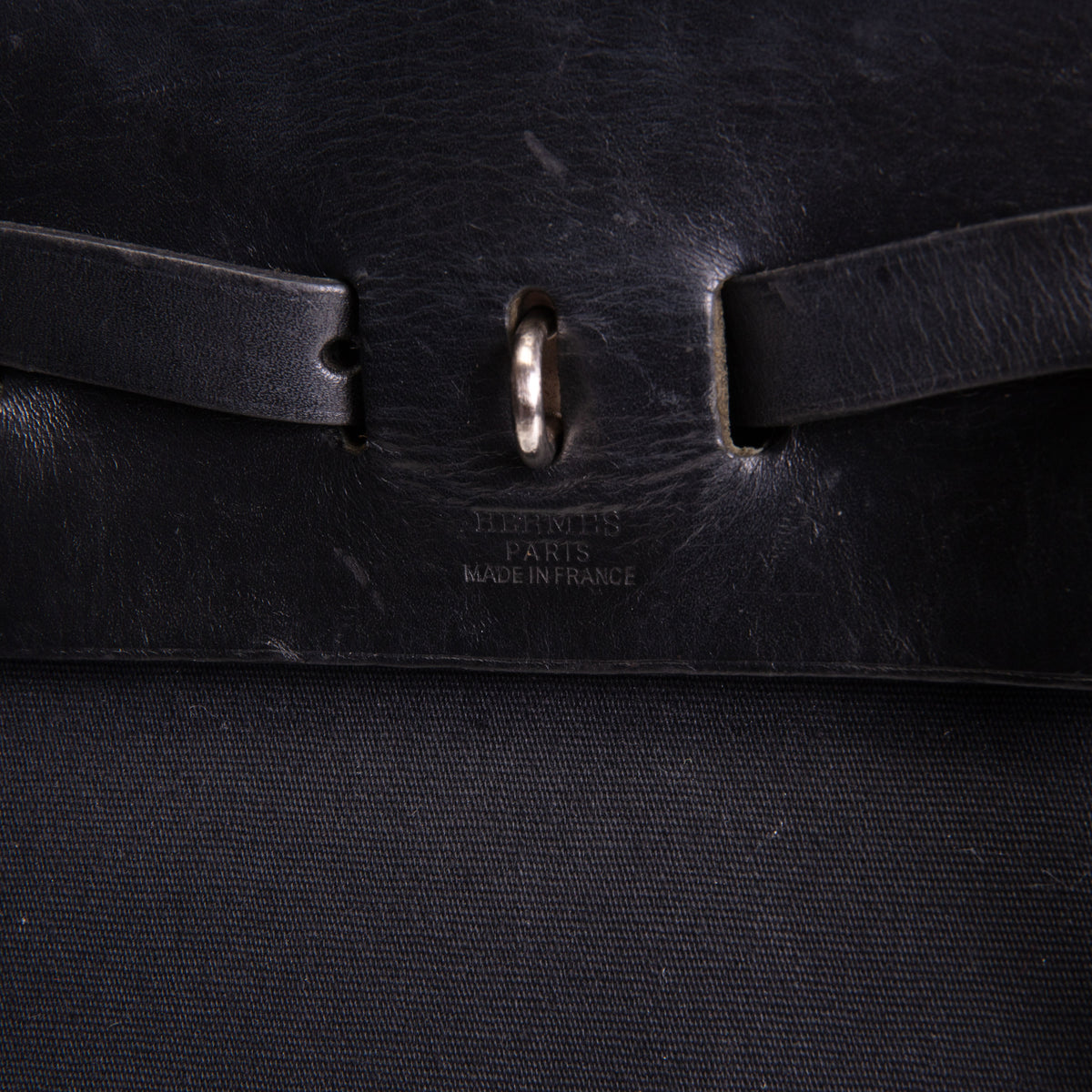 HERMES Toile Vache Herbag Backpack OUTLET FINAL SALE
