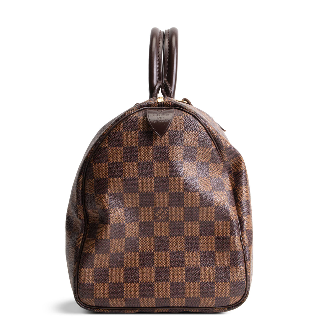 LOUIS VUITTON Damier Ebene Speedy 35