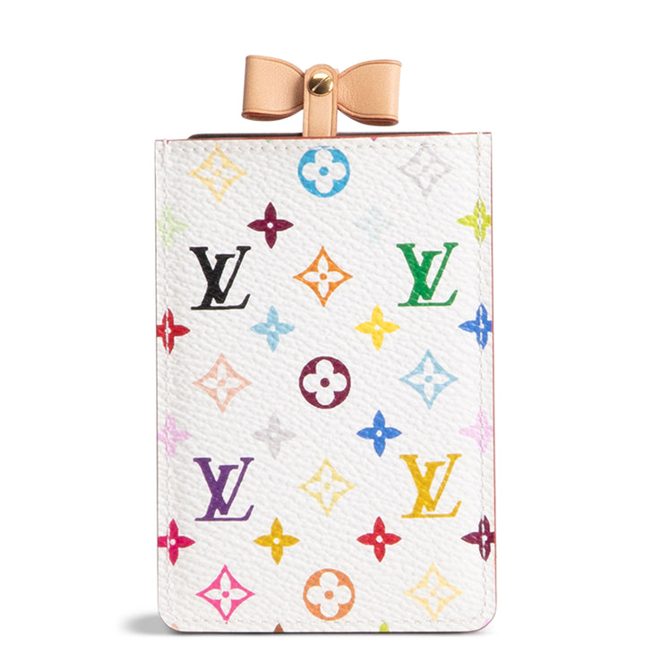 LOUIS VUITTON Multicolore Monogram Etui Mirror &amp; Case - White
