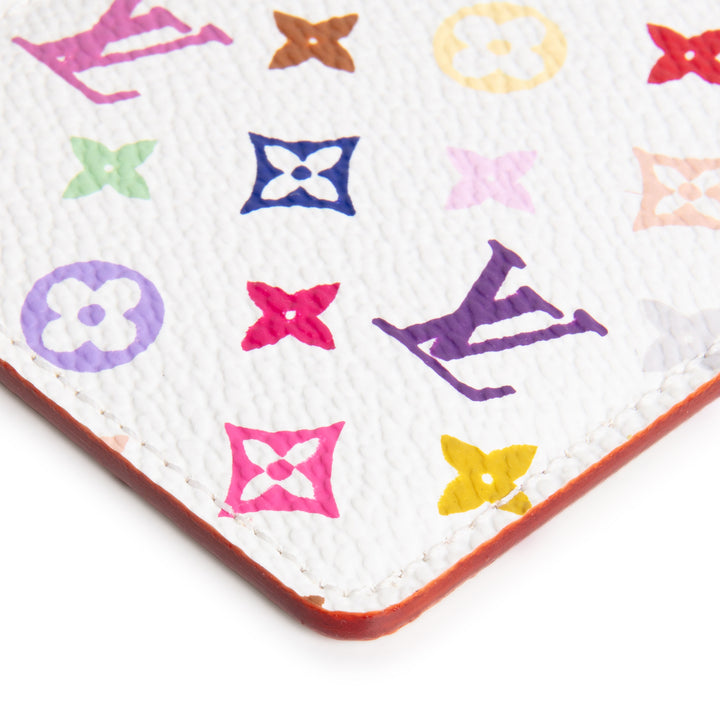LOUIS VUITTON Multicolore Monogram Etui Mirror &amp; Case - White