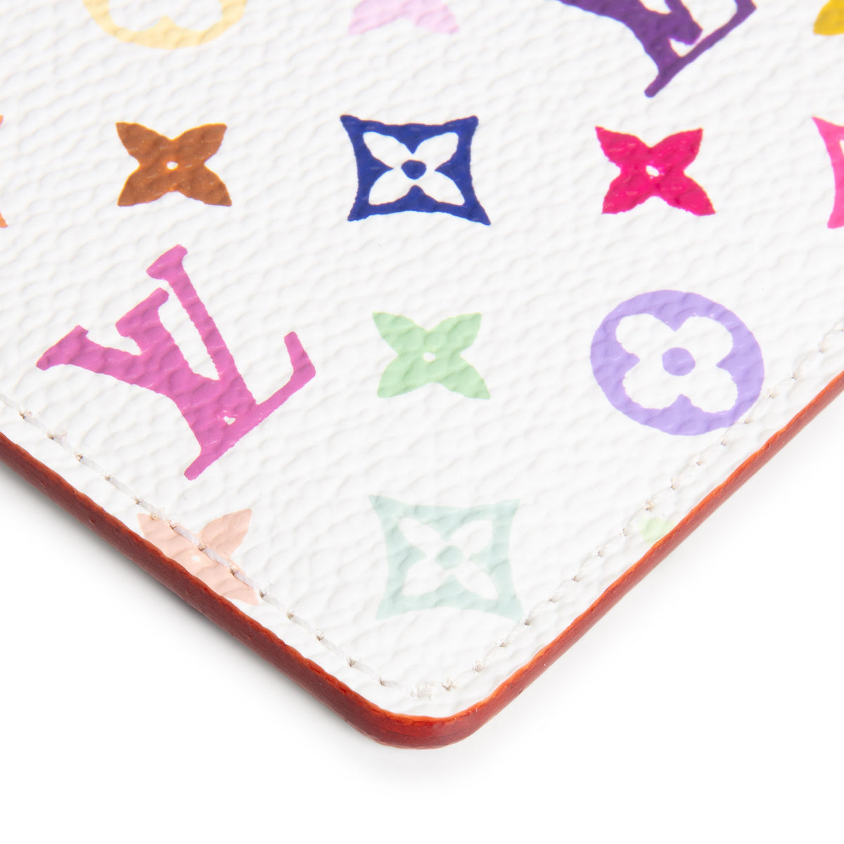 LOUIS VUITTON Multicolore Monogram Etui Mirror &amp; Case - White