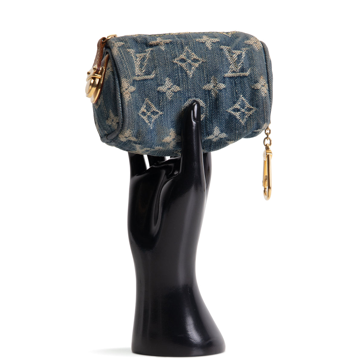 LOUIS VUITTON Trousse Speedy Pouch Denim Monogram - Blue
