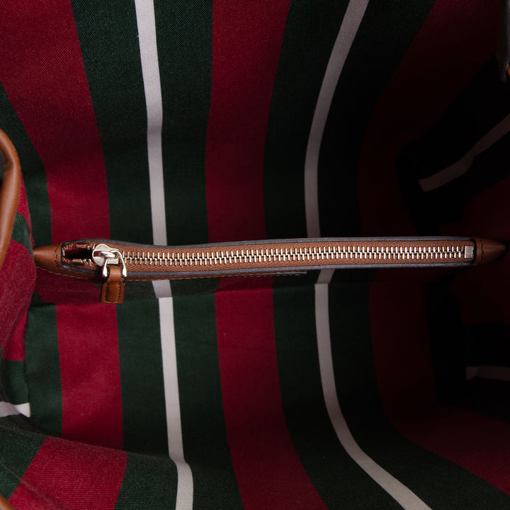 GUCCI GG Supreme Emblem Bucket Bag