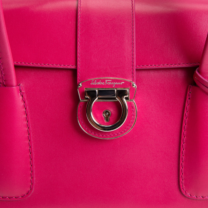 FERRAGAMO Top Handle Handbag - Hot Pink
