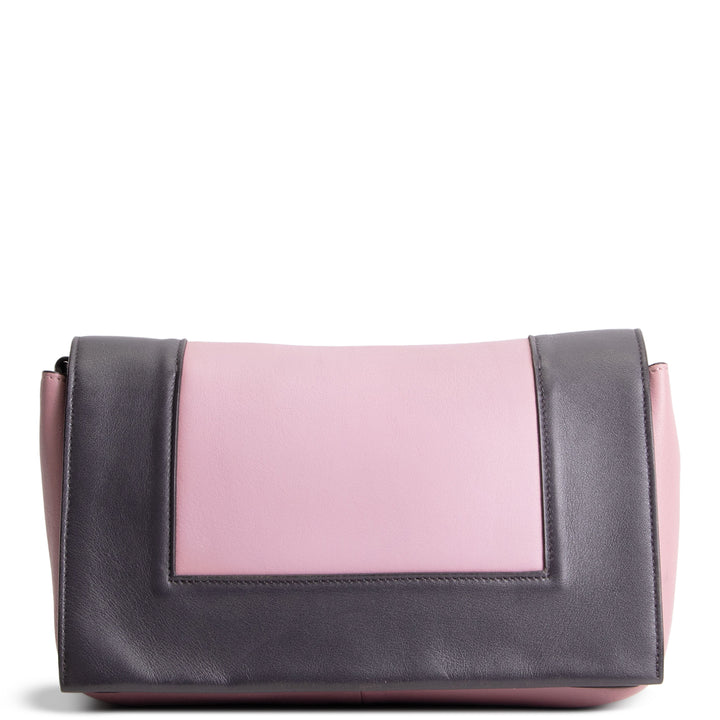 CELINE Medium Frame Shoulder Bag - Liquorice/Antique Rose